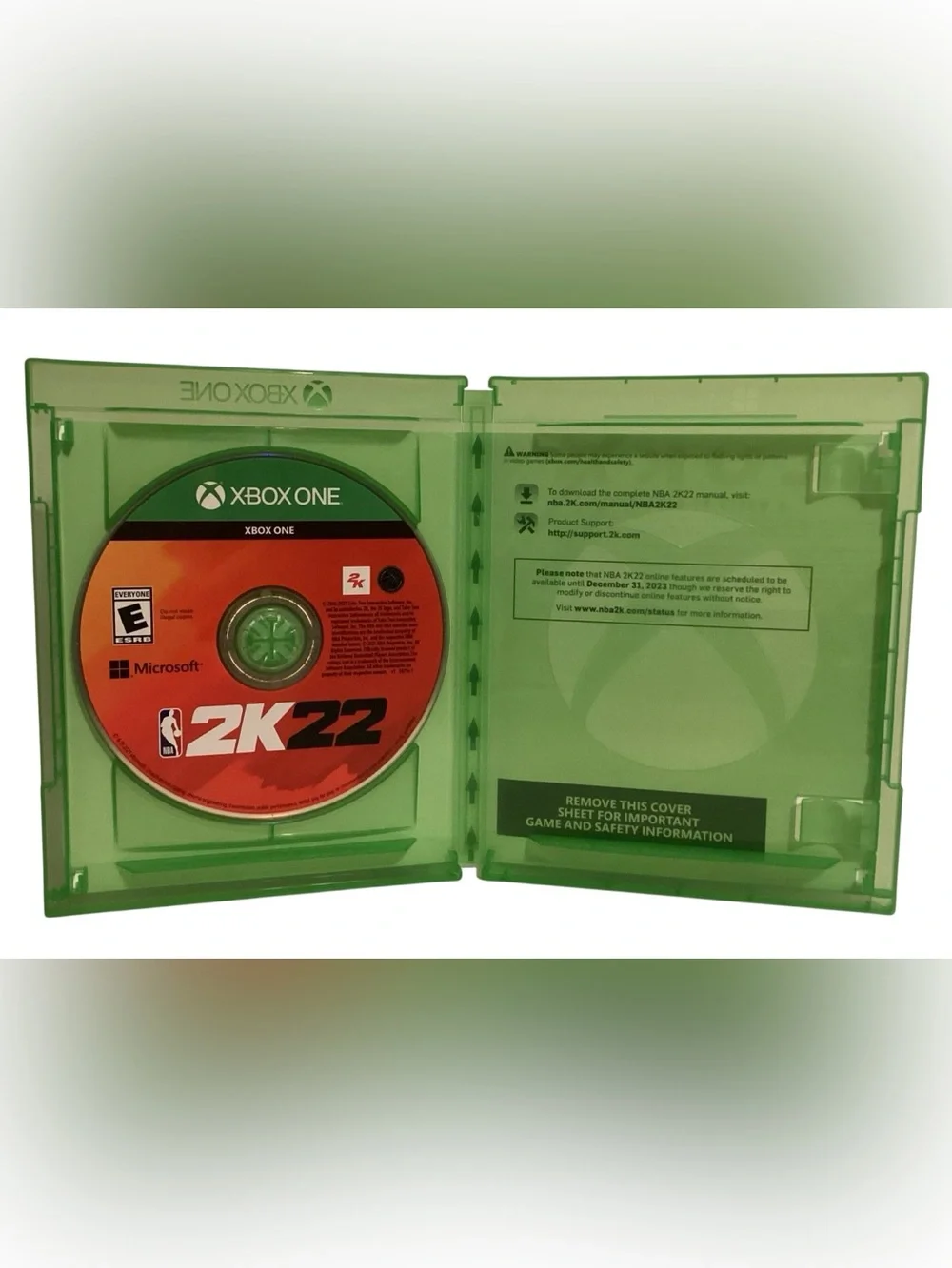 NBA 2K22 Microsoft Xbox One Video Game